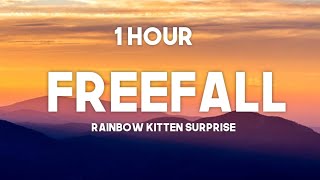 Rainbow Kitten Surprise - Freefall [ 1 Hour] (Sped Up) | TikTok Version