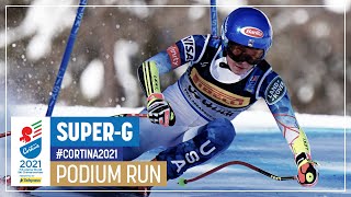 Mikaela Shiffrin | Bronze | Women’s Super-G | 2021 FIS World Alpine Ski Championships