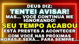 NEM DEUS PODERÁ TE AJUDAR SE VOCÊ IGNORAR ISSO HOJE... MENSAGEM DE DEUS👼DEUS DIZ👼