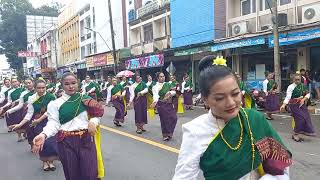 ขบวนฟ้อนรำแห่เทีนยพรรษา วัดพระธาตุหนองบัว 2 ส.ค.2566