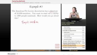 "Simple Random Sampling Method" | Statistics with Educator.com