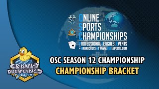 OSC Season 12 Championship - UB Round 2 Replay Cast Ft Clem, Cure, NightMare, SKillous and more!