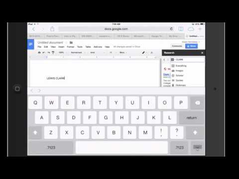Research & footnotes on the iPad Research & footnotes on the iPad