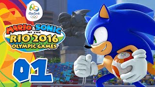 Mario & Sonic at the Rio 2016 Olympic Games #01 [Wii U] - Let the Games begin!