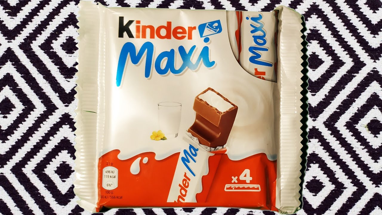 Unpacking Yummy Kinder Maxi ёяшл Asmr Youtube