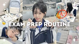 How to Study Effectively for Exams in 7 DAYS ~ EXAM PREP ROUTINE