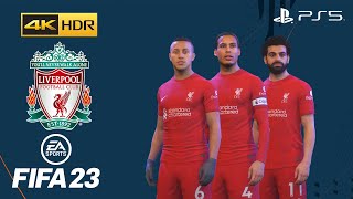 FIFA 23 on PS5 - LIVERPOOL PLAYER FACES AND RATINGS - 4K60FPS GAMEPLAY