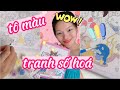 Tô màu TRANH SỐ HOÁ siêu Hot Tik Tok🔥🪷🪸 Jane Nguyễn