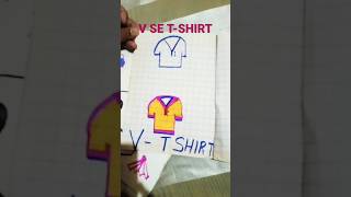 How to draw t shirt# easy drawing#shorts#youtube search#shorts feeds#