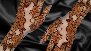 Trending Arabic Mehndi Designs For Begginer l Easy Simple Mehndi Design For Hand l New Mehndi Design