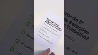 Checklist: o que esperar do 9º Congresso de Relações Sindicais