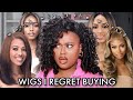 SYNTHETIC WIGS I REGRET BUYING (UNSEEN FOOTAGE OF SENSATIONNEL GLENNA!!)