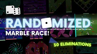 The Randomized Marble Race - 30 Eliminations