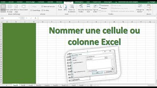 comment nommer une cellule Excel