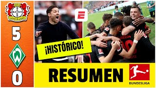 BAYER LEVERKUSEN y XABI ALONSO son CAMPEONES, GOLEARON y siguen INVICTOS ¡Histórico! | Bundesliga