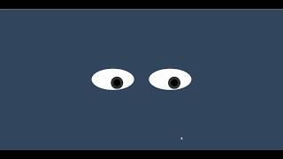 Eyes follow mouse cursor using HTML CSS Javascript by Learn Code