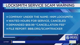 BBB warning of locksmith service scam in East Tennessee