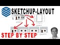 Beginner Tips for making Plan in Sketchup Layout