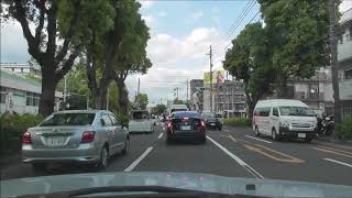 車載動画　イオンモール鹿児島～国道225号～高麗本通り～国道3号（ゲオ草牟田）風景　ｘ4倍速