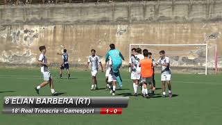 UNDER 17 ELITE SICILIA/B GIORNATA 3 STAG.24-25,REAL TRINACRIA-GAMESPORT RG 1-3 highlights (13/10/24)