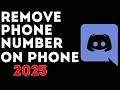 How to Remove Phone Number from Discord Account - 2025