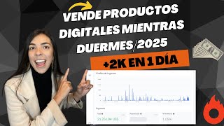 🔥Hotmart actualizado 2025 | como GANAR DINERO 💰 por internet | vende mientras duermes en automatico