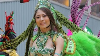 いきなりの大胆衣装 浅草サンバカーニバル18 ダイジェスト1