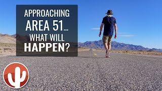 Traveling the EXTRATERRESTRIAL HIGHWAY & Visiting the AREA 51 Back Gate | Nevada
