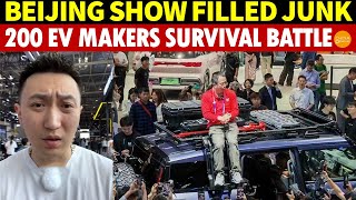 Beijing Auto Show Filled With Junk Brands: China’s EV Market Enters Survival Battle With 200 Makers