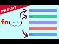 JS Event Delegation  - How to Scale Up Event Handling