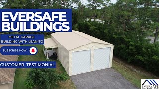 30x50 Metal Garage Building- Metal Building Reviews in Florida by Eversafe Buildings