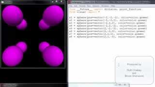 VPython Instructional Videos 7: Using Lists