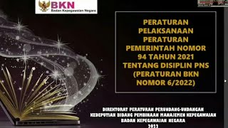 Sosialisasi Perka BKN No .6 Tahun 2022- Ruang Lingkup