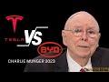 Why Charlie Munger BETS on BYD and NOT TESLA | DJ 2023 【C:C.M 276】