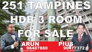 BLK 251 Tampines HDB 3A for Sale