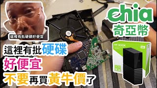 【硬碟挖礦】 挖奇亞幣不要再買黃牛價, 教你買到便宜硬碟, 趁還沒人發現前快搶| CHIA|XCH