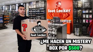 LE DI $500 A FOOTLOCKER PARA QUE ME HICIERA UN MISTERY BOX