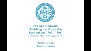 Cornwall Heritage Trust presents 'Revisiting the Harlyn Bay Excavations' - A Cornish Story Cafe