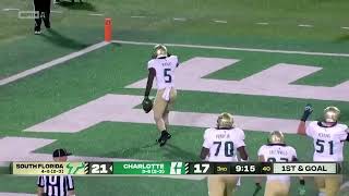 Highlights: South Florida Football vs Charlotte (11.16.24)