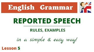 Reported speech – Indirect speech - English Grammar lesson