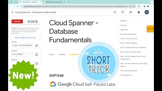 [NEW 2023] Cloud Spanner - Database Fundamentals || #qwiklabs || #GSP1048 || [With Explanation🗣️]