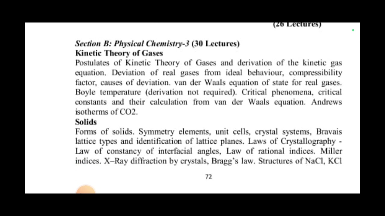 Ge Chemistry Sem 4 New Syllabus Skmu Dumka Youtube