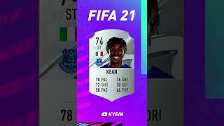 Moise Kean - FIFA Evolution (FIFA 18 - FIFA 23)