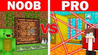 Minecraft NOOB vs PRO: SECURITY UNDERWATER BASE by Mikey Maizen and JJ (Maizen Parody) challenge
