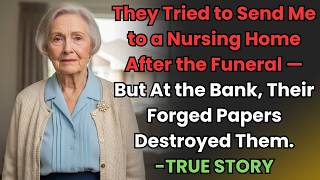 HER TRUE STORY FROM TEXAS 👵⚖️ After the Funeral, Her Son Claimed the House Then the Bank Spoke