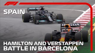 How Hamilton Beat Verstappen In A Brilliant Battle In Barcelona | 2021 Spanish Grand Prix