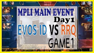 【実況解説】MPL Invitational Main Event EVOS vs RRQ GAME1【Day6】【モバレジェ】