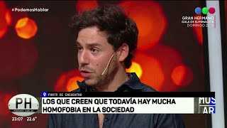 "Todavía hay homofobia en la sociedad", el fuerte debate en Podemos Hablar