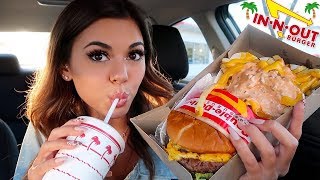 In-N-Out Mukbang! Animal Style Double Double & Fries (+our dirty airBNB)