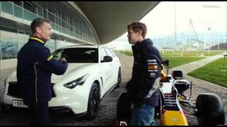 BBC F1 2013: Sebastian Vettel and David Coulthard Visits Sochi Olympic Park Circuit